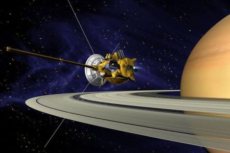 Saturn'e Gönderilen Cassini Sondası