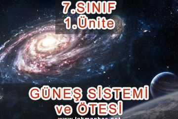 Güneş Sistemi ve Ötesi Güneş Sistemi ve Ötesi