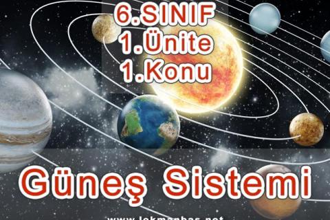 F.6.1.1. Güneş Sistemi