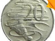 Yumurtlayan Memeli - Ornitorent - Platipus - Avusturya 20 Cent