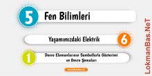 1. Bölüm: Devre Elemanlarının Sembollerle Gösterimi ve Devre Şemaları