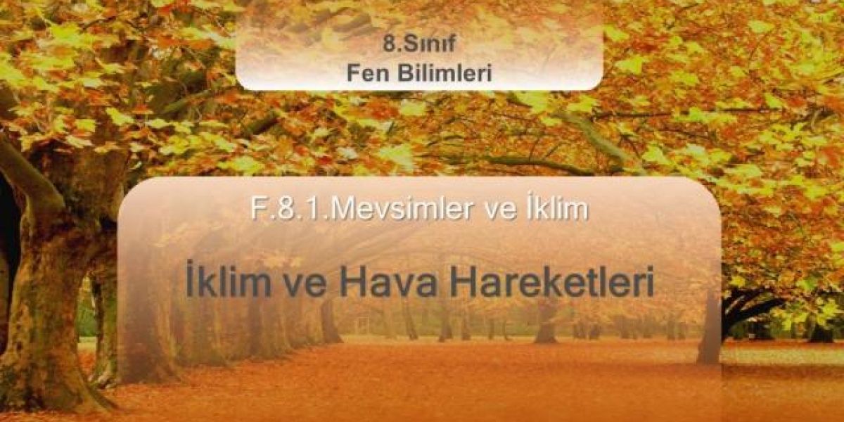 Bölüm 2: İklim ve Hava Hareketleri Ders Notu - Konu Özeti 2